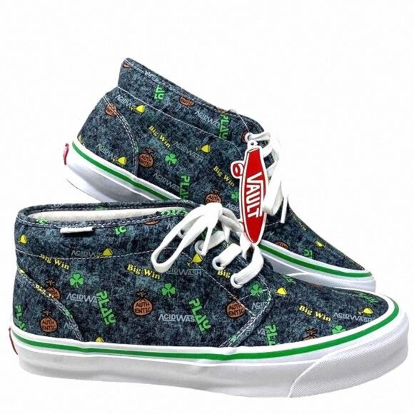 VANS Fergadelic x OG Chukka LX Shoes Men Canvas VN0A4U3G0621 Sneakers Wash Acid - Picture 1 of 9